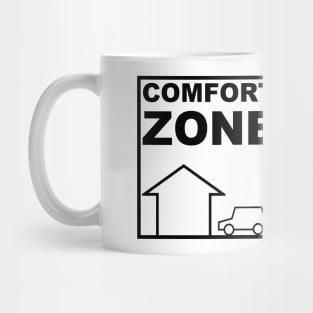 Escape Your Comfort Zone (Dark Bg) Mug